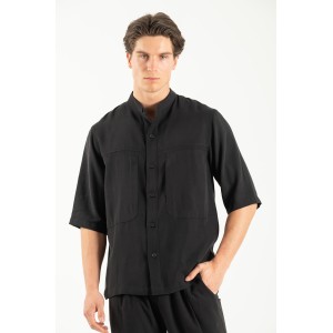 Πουκαμίσα Vittorio Capri μαύρο Πουκαμίσα Vittorio Capri μαύρο