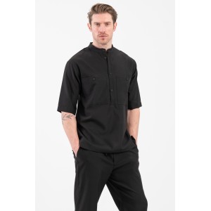 Πουκαμίσα Vittorio Porto μαύρο Πουκαμίσα Vittorio Porto μαύρο