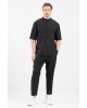 Πουκαμίσα Vittorio Porto μαύρο OVERSHIRT