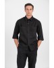 Πουκαμίσα Vittorio Sunrise μαύρο OVERSHIRT