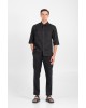 Πουκαμίσα Vittorio Sunrise μαύρο OVERSHIRT