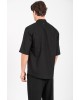 Πουκαμίσα Vittorio Miro μαύρο OVERSHIRT