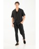 Πουκάμισο Vittorio Tinos μαύρο OVERSHIRT