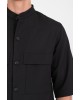 Πουκαμίσα Vittorio Bosa μαύρο OVERSHIRT