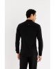 Πουκαμίσα Vittorio μαύρη OVERSHIRT