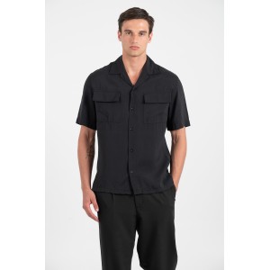 Πουκάμισο Vittorio μαύρο Πουκάμισο Vittorio μαύρο