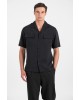 Πουκάμισο Vittorio μαύρο OVERSHIRT