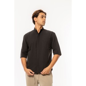 Πουκάμισο Vittorio Agrate μαύρο Πουκάμισο Vittorio Agrate μαύρο