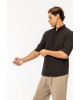 Πουκάμισο Vittorio Agrate μαύρο OVERSHIRT