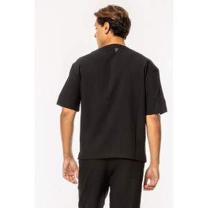 Πουκάμισο Vittorio Mirolio μαύρο