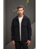 Overshirt Vittorio Arezzio μαύρο OVERSHIRT
