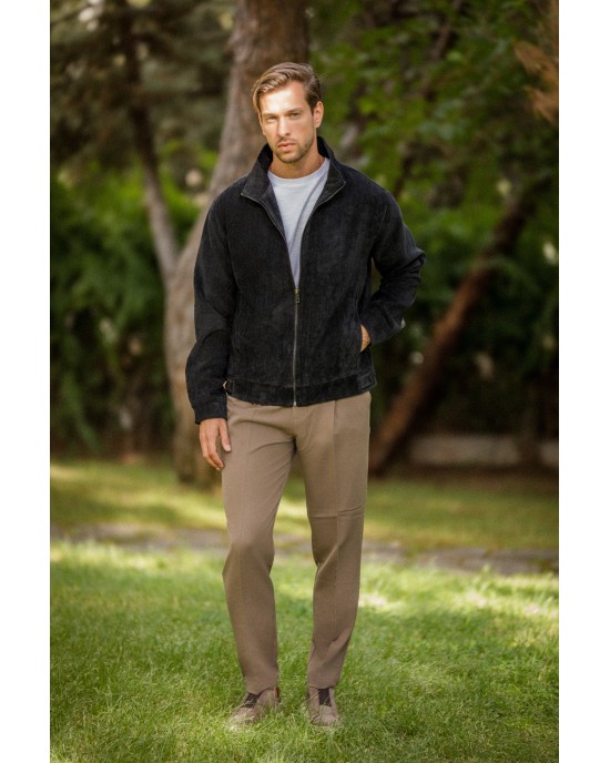 Πουκαμίσα Vittorio Robbio μαύρο OVERSHIRT