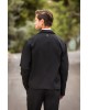 Πουκαμίσα Vittorio Pescara μαύρο OVERSHIRT