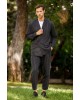 Πουκαμίσα Vittorio Genova μαύρο OVERSHIRT