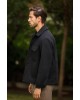 Overshirt Vittorio Mozzio μαύρο OVERSHIRT