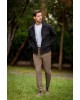 Overshirt Vittorio Mozzio μαύρο OVERSHIRT