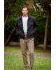 Overshirt Vittorio Mozzio μαύρο OVERSHIRT