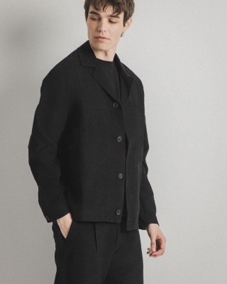 Overshirt Vittorio Francesco μαύρο