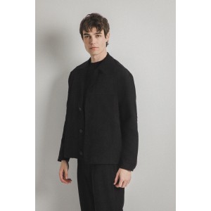 Overshirt Vittorio Francesco μαύρο