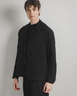 Overshirt Vittorio Francesco μαύρο