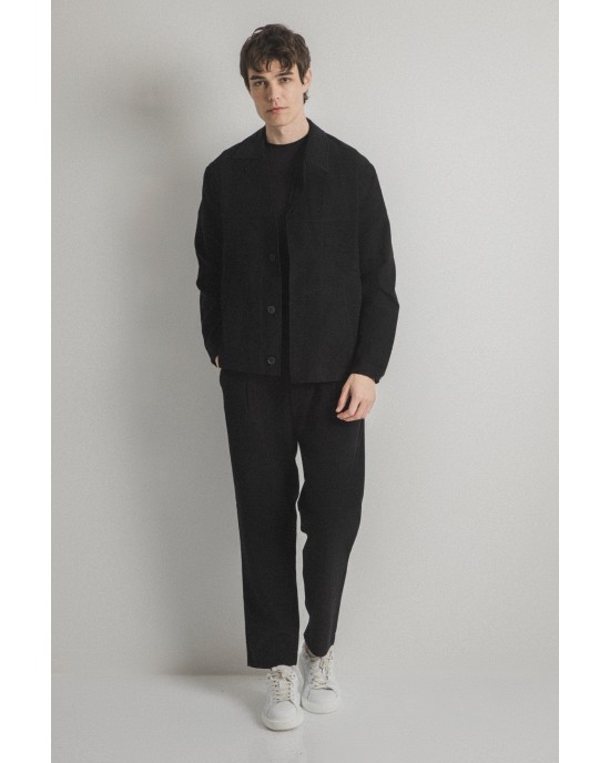 Overshirt Vittorio Francesco μαύρο OVERSHIRT