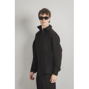 Overshirt Vittorio μαύρο