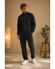 Overshirt Vittorio μαύρο OVERSHIRT