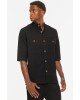 Πουκάμισο Overshirt Vittorio Bianco μαύρο OVERSHIRT