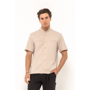 Overshirt Rebel μπεζ