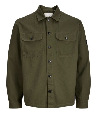 Overshirt Jack n Jones λαδί