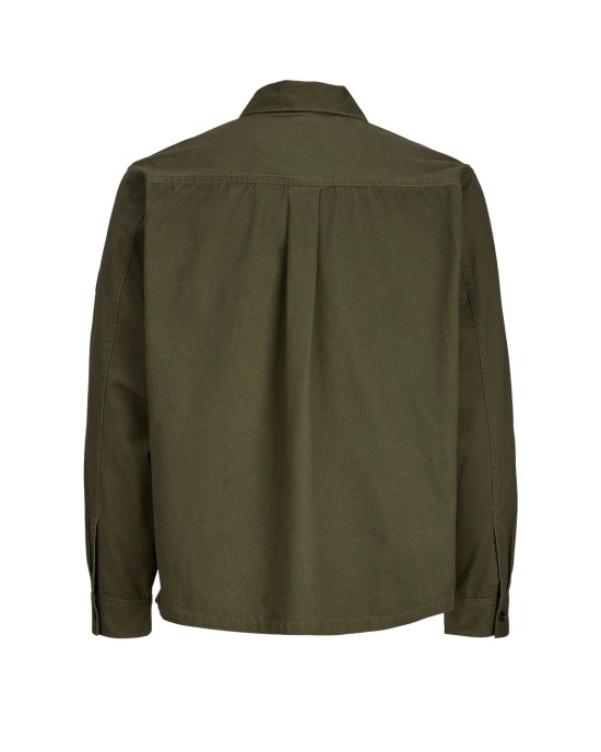 Overshirt Jack n Jones λαδί OVERSHIRT