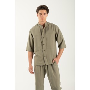 Πουκαμίσα Vittorio Capri λαδί Πουκαμίσα Vittorio Capri λαδί