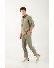 Πουκαμίσα Vittorio Capri λαδί OVERSHIRT