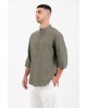 Πουκάμισο Vittorio χακί OVERSHIRT