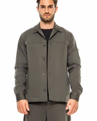 Overshirt Vittorio Saletto λαδί