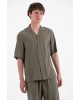 Overshirt Vittorio Venezzia λαδί OVERSHIRT