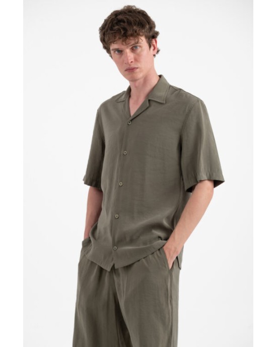 Overshirt Vittorio Venezzia λαδί OVERSHIRT