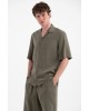 Overshirt Vittorio Venezzia λαδί OVERSHIRT
