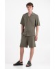 Overshirt Vittorio Venezzia λαδί OVERSHIRT
