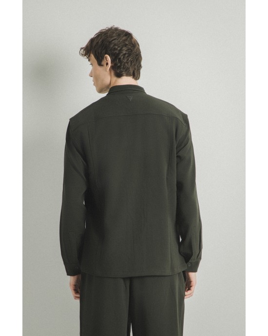 Overshirt Vittorio λαδί OVERSHIRT