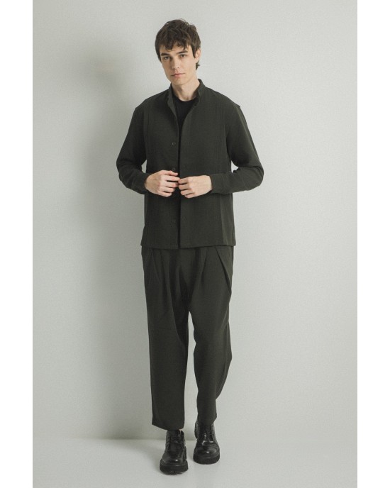 Overshirt Vittorio λαδί OVERSHIRT