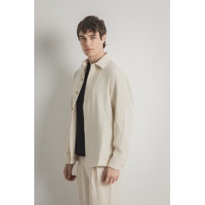 Overshirt Vittorio εκρού