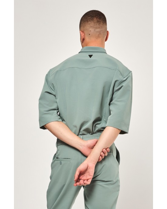 Πουκαμίσα Vittorio Agrate μέντας OVERSHIRT