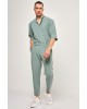 Πουκαμίσα Vittorio Agrate μέντας OVERSHIRT