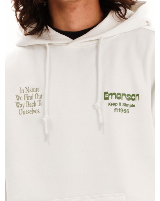 Φούτερ Emerson άσπρο ΦΟΥΤΕΡ
