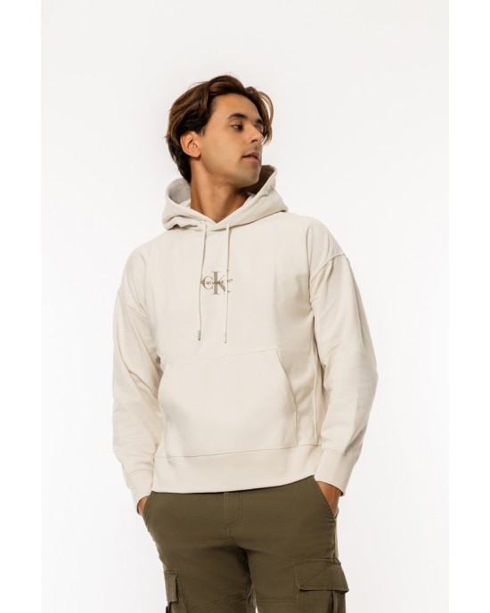 Φούτερ Calvin Klein μπεζ ΦΟΥΤΕΡ