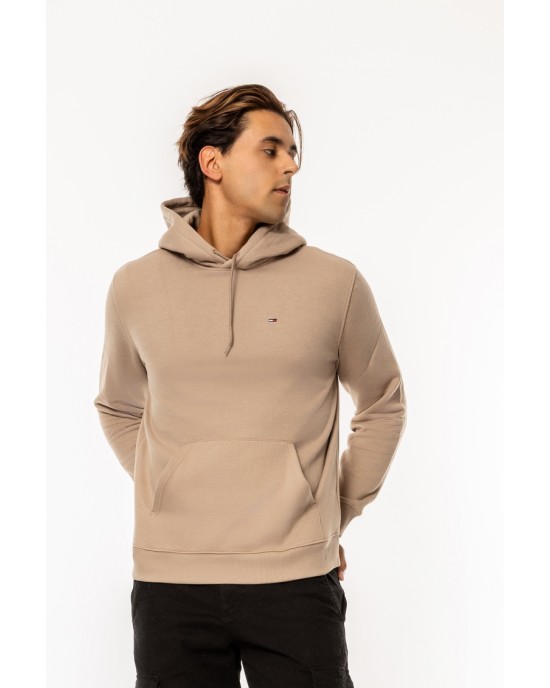 Φούτερ Tommy Jeans μπεζ ΦΟΥΤΕΡ