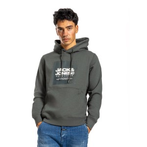 Φούτερ Jack n Jones γκρι σκούρο Φούτερ Jack n Jones γκρι σκούρο