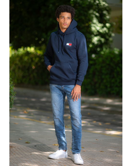 Φούτερ Tommy Jeans μπλε ΦΟΥΤΕΡ