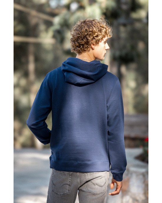 Φούτερ Jack n Jones μπλε ΦΟΥΤΕΡ Φούτερ Jack n Jones μπλε ΦΟΥΤΕΡ